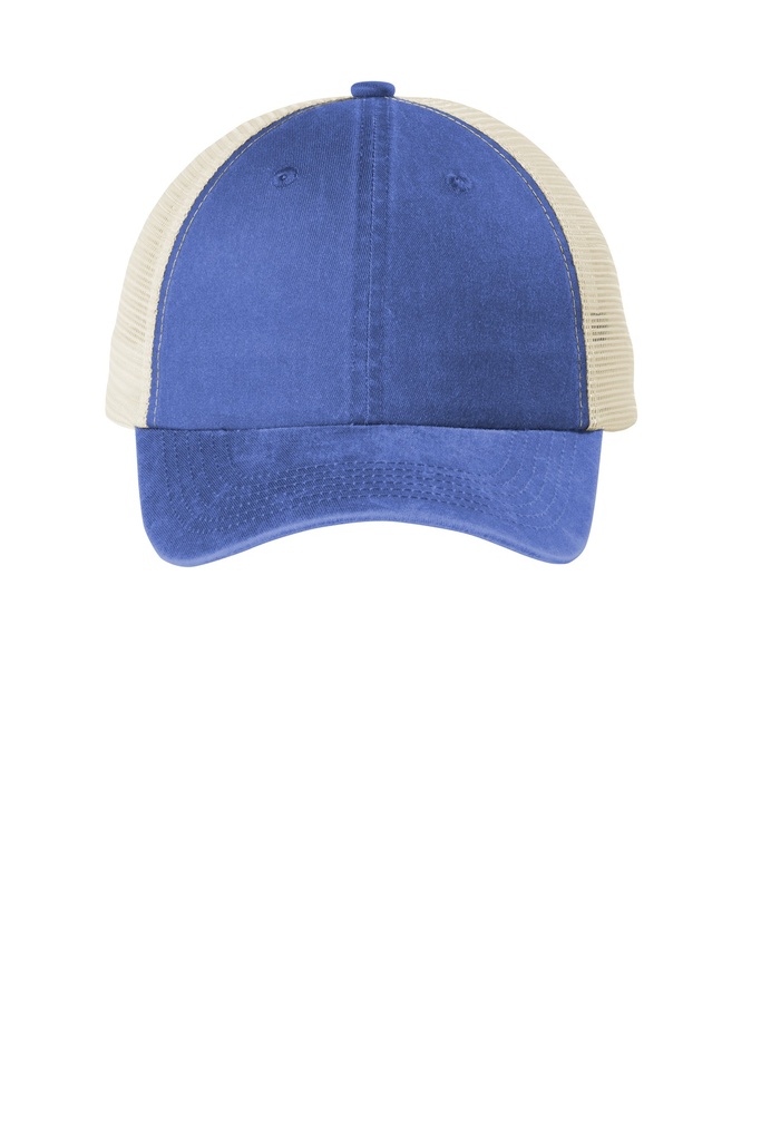 Embroidery Port Authority ® Beach Wash ® Mesh Back Cap. 