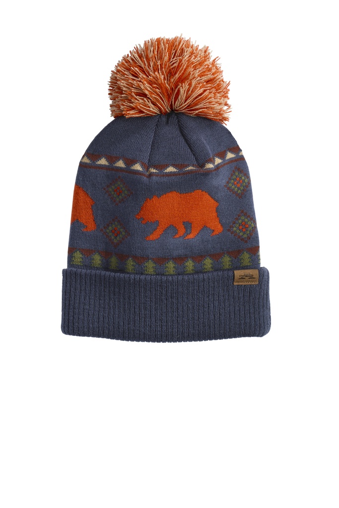 Embroidery LIMITED EDITION Spacecraft Wild Pom Beanie 