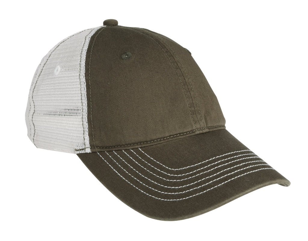 Embroidery District® Mesh Back Cap. 