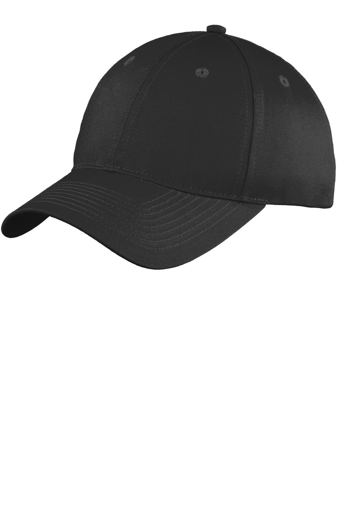 Embroidery Port & Company® Youth Six-Panel Unstructured Twill Cap. 