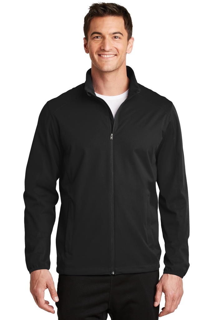 Embroidery Port Authority® Active Soft Shell Jacket. 