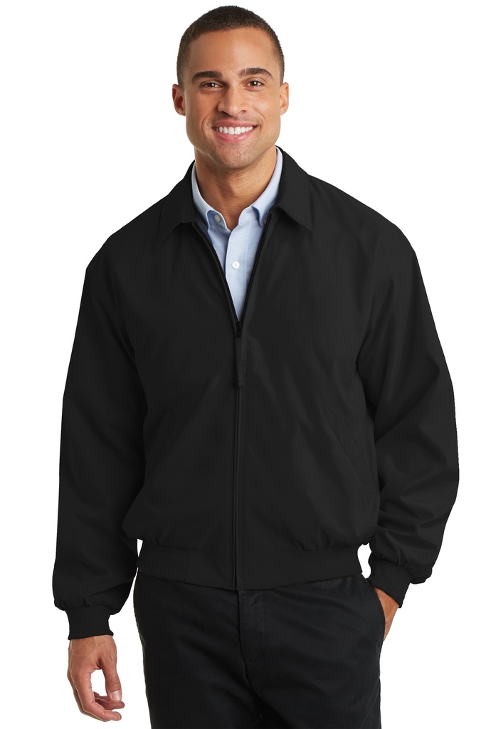 Embroidery Port Authority® Casual Microfiber Jacket. 
