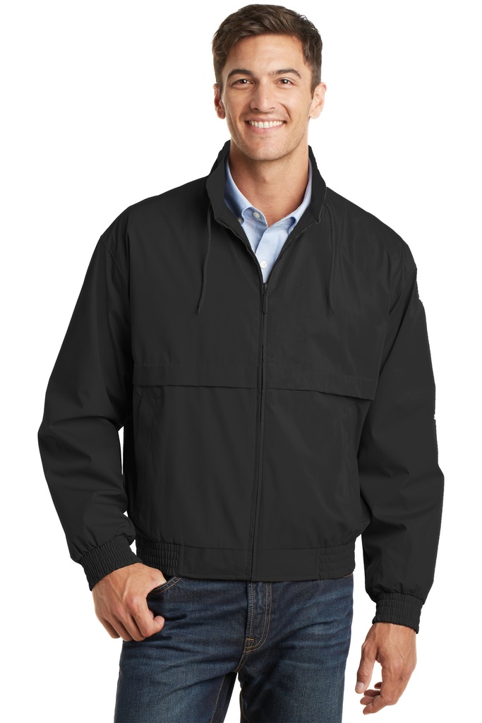 Embroidery Port Authority® Classic Poplin Jacket. 