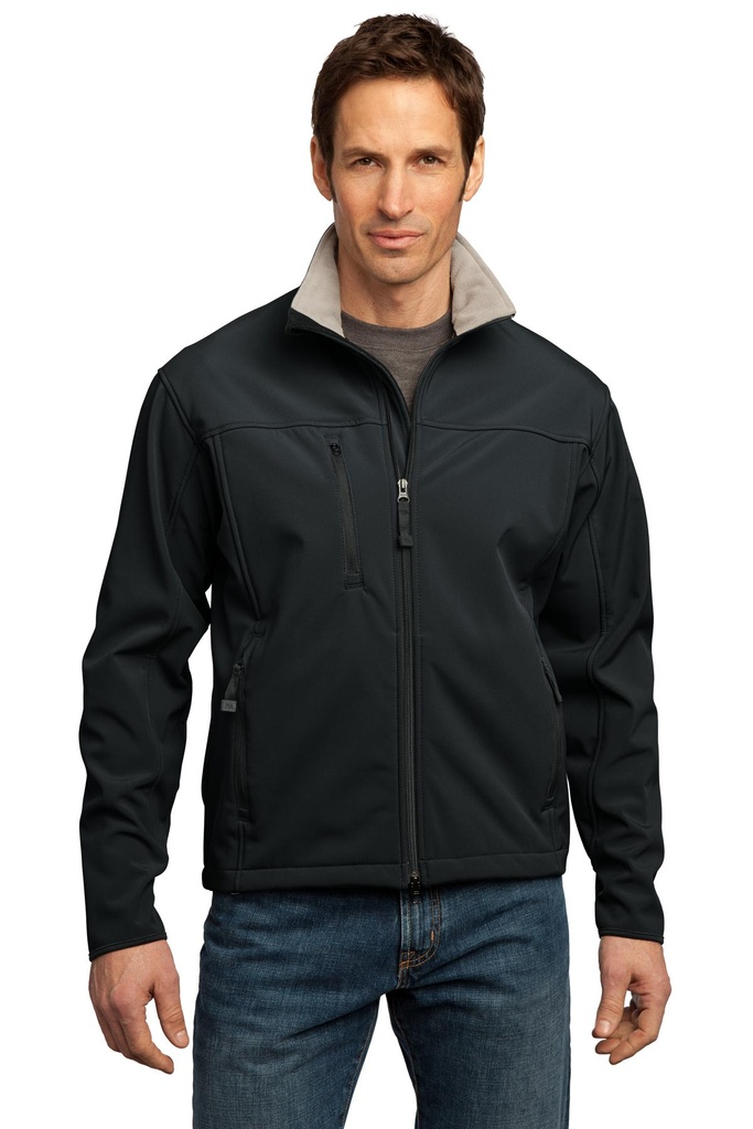 Embroidery Port Authority® Tall Glacier® Soft Shell Jacket. 