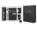ExecuSet: The Ultimate Corporate Gift Collection- Luxury Gift Set Pen, 18 Oz Tumbler, A5 Leatherette Padfolio and 8GB USB Flash disk, Business Card Case