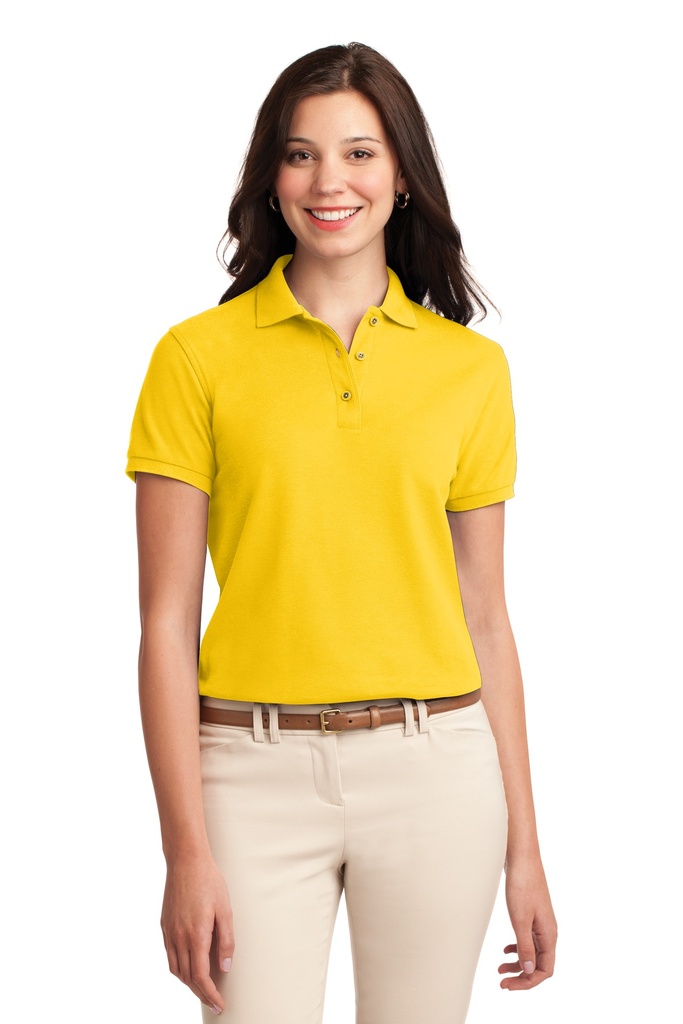 Embroidery Port Authority® Ladies Silk Touch™ Polo. 