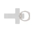 Cross Shaped - Washington Metal Adhesive Cell Phone Ring Grip Holder And Stand. PH7789