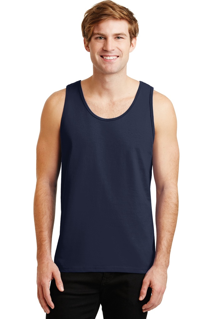 [264102] Gildan - Ultra Cotton 100% US Cotton Tank Top. 2200 (Navy, S)