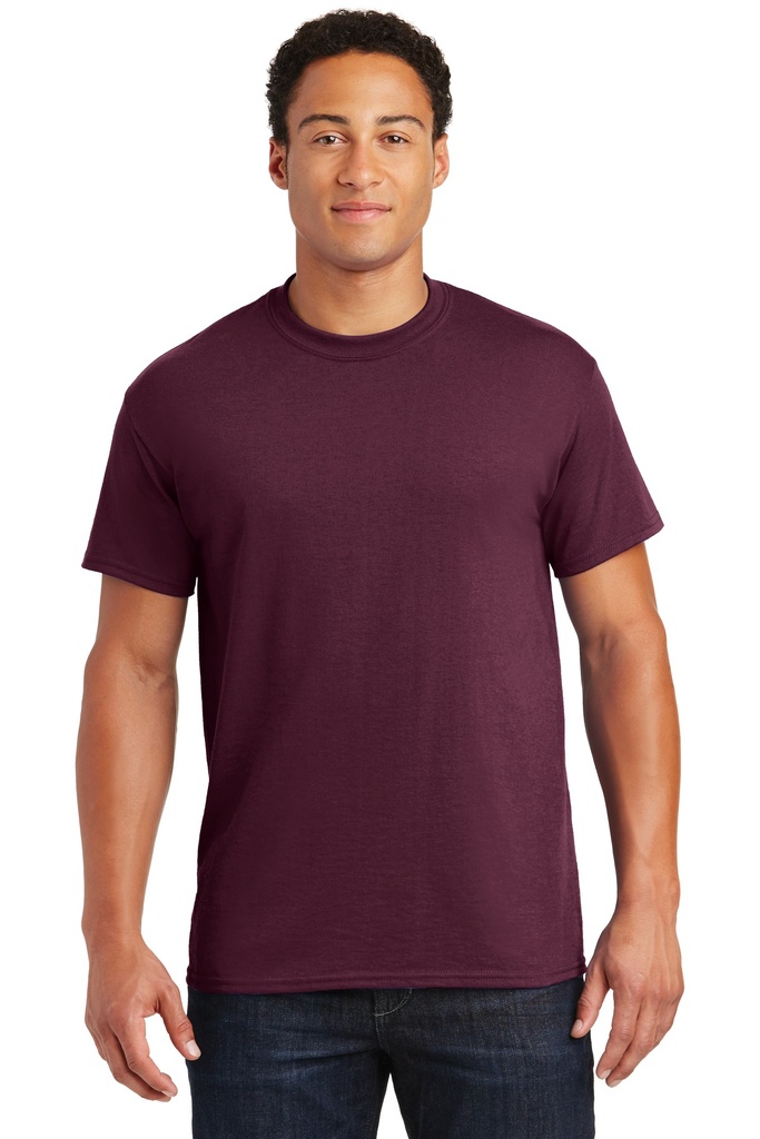 [261062] Gildan - DryBlend 50 Cotton/50 Poly T-Shirt. 8000 (Maroon, S)