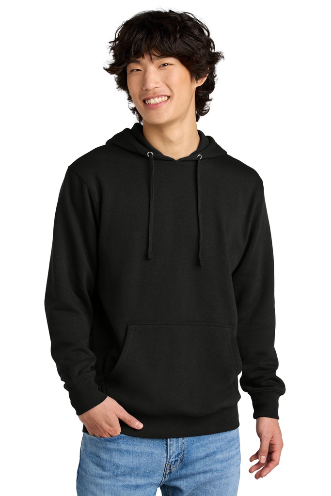 [1497611] District V.I.T. Fleece Hoodie DT6100 (Black, XS)