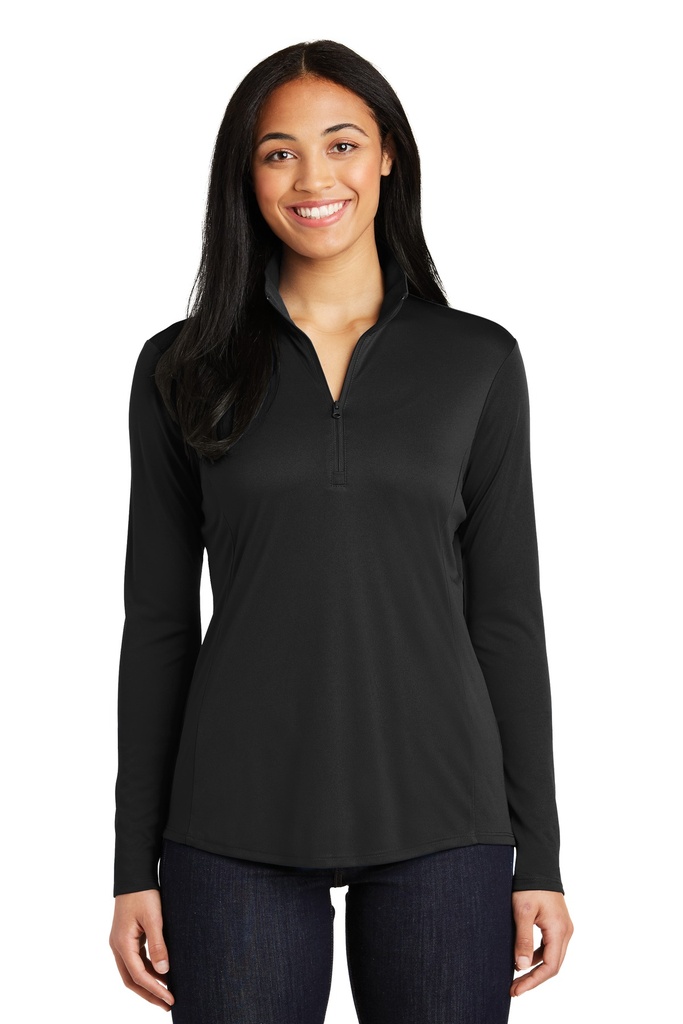 [1185721] Sport-Tek Ladies PosiCharge Competitor 1/4-Zip Pullover. LST357 (Black, XS)