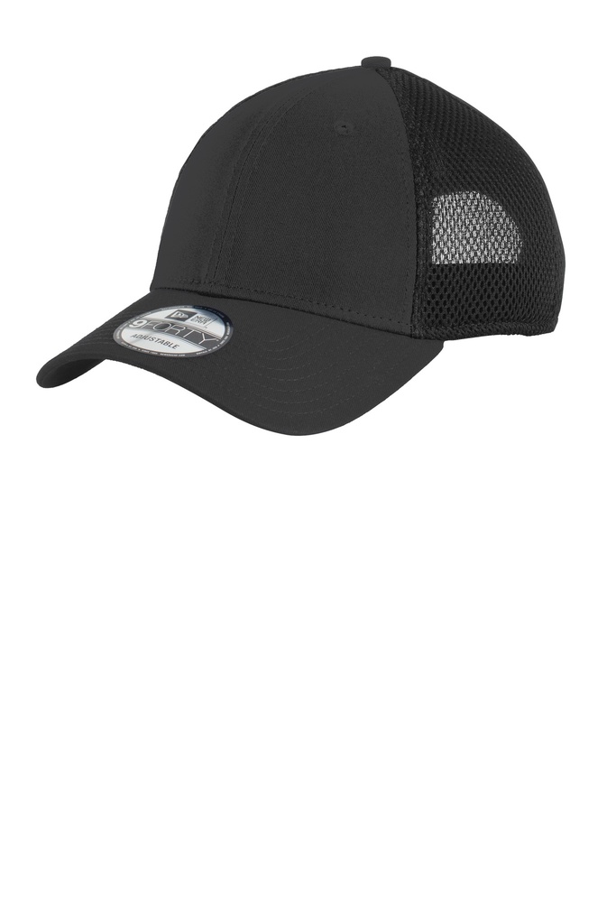 [712913] New Era Snapback Contrast Front Mesh Cap. NE204 (Black/Black)