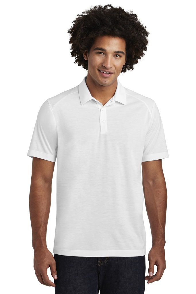 [1333151] Sport-Tek PosiCharge Tri-Blend Wicking Polo. ST405 (White, XS)