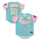 Homerun Tackle Twill Baseball Jersey with Buttons. BB4065