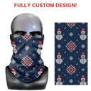 2 Ply Winter Full Color Neck Gaiter Face Mask. CV7699
