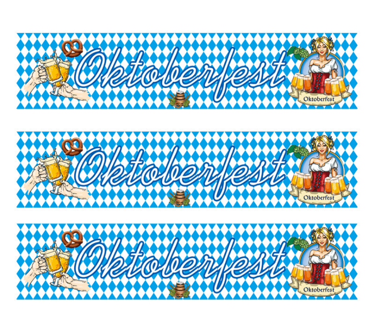 8' x 2.5' Parade Lead Banner - Full color. CF6121