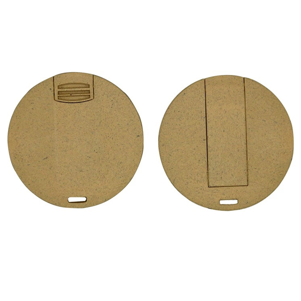 8GB Eco Friendly Flash Drive Round Shape - Full Color Logo. FD5225