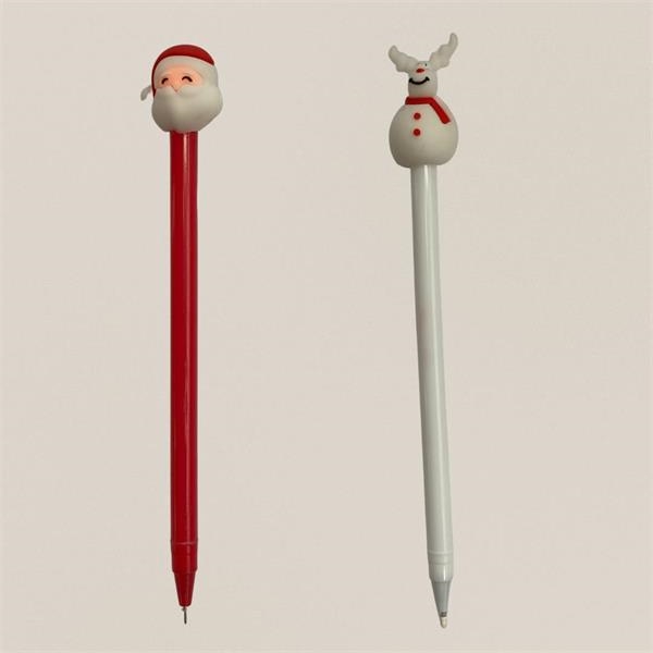 Christmas Novelty Ballpoint Pen - Full Color Logo. SP9168