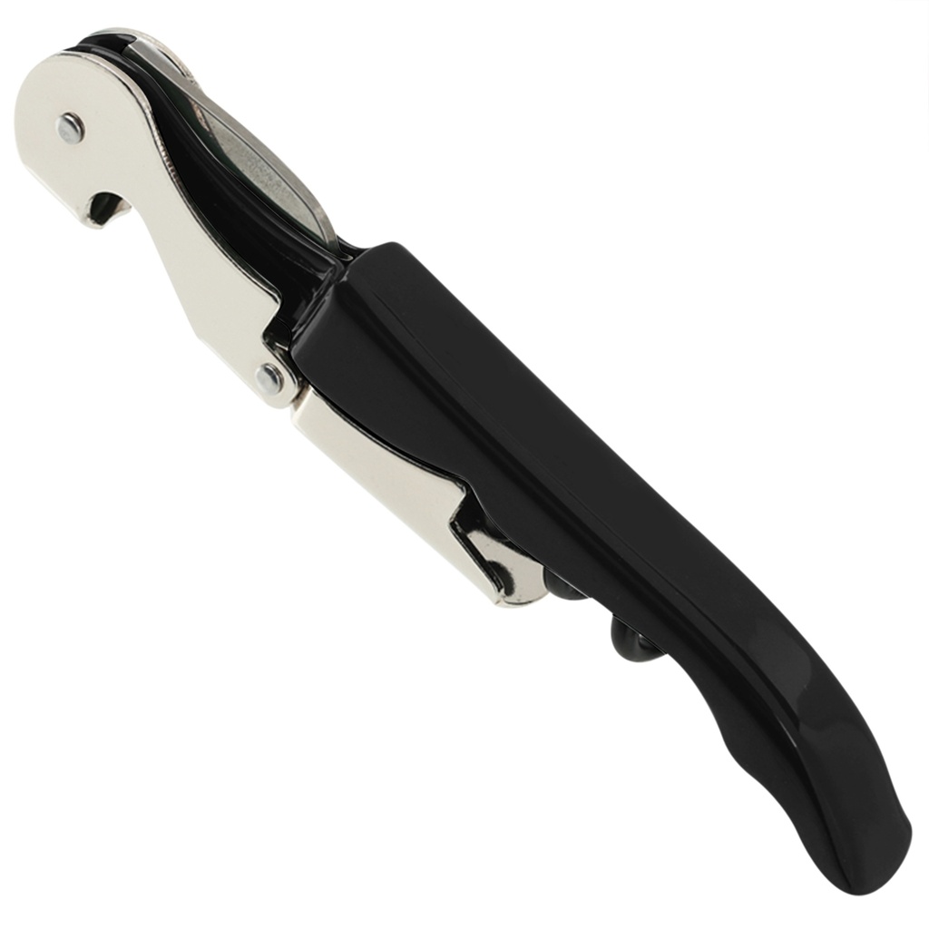 Classic Stainless Steel And ABS Corkscrew Wine Bottle Opener. WO8834
