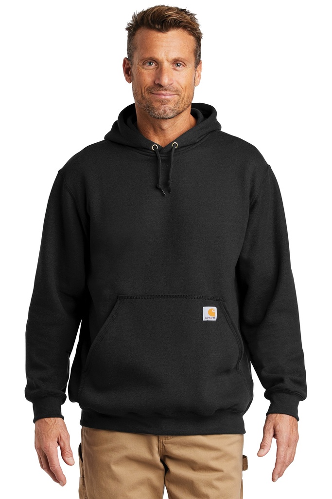 [1364842] Carhartt Midweight Hooded Sweatshirt. CTK121 (Black, S)