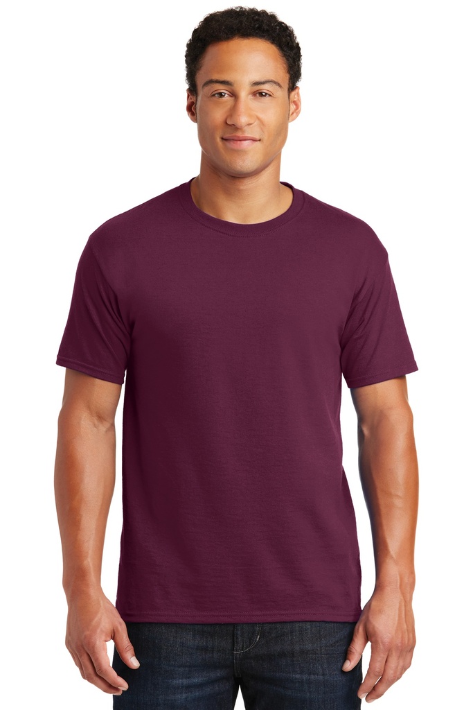 [52592] Jerzees - Dri-Power 50/50 Cotton/Poly T-Shirt. 29M (Maroon, S)