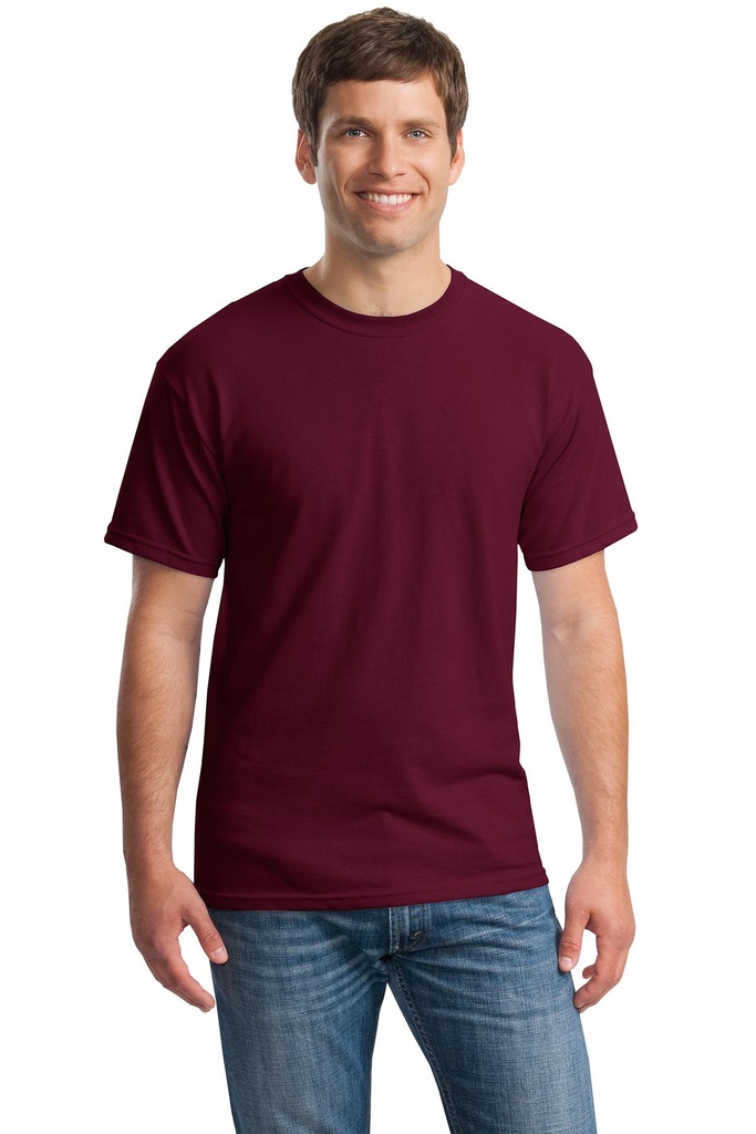 [570312] Gildan - Heavy Cotton 100% Cotton T-Shirt. 5000 (Maroon, S)