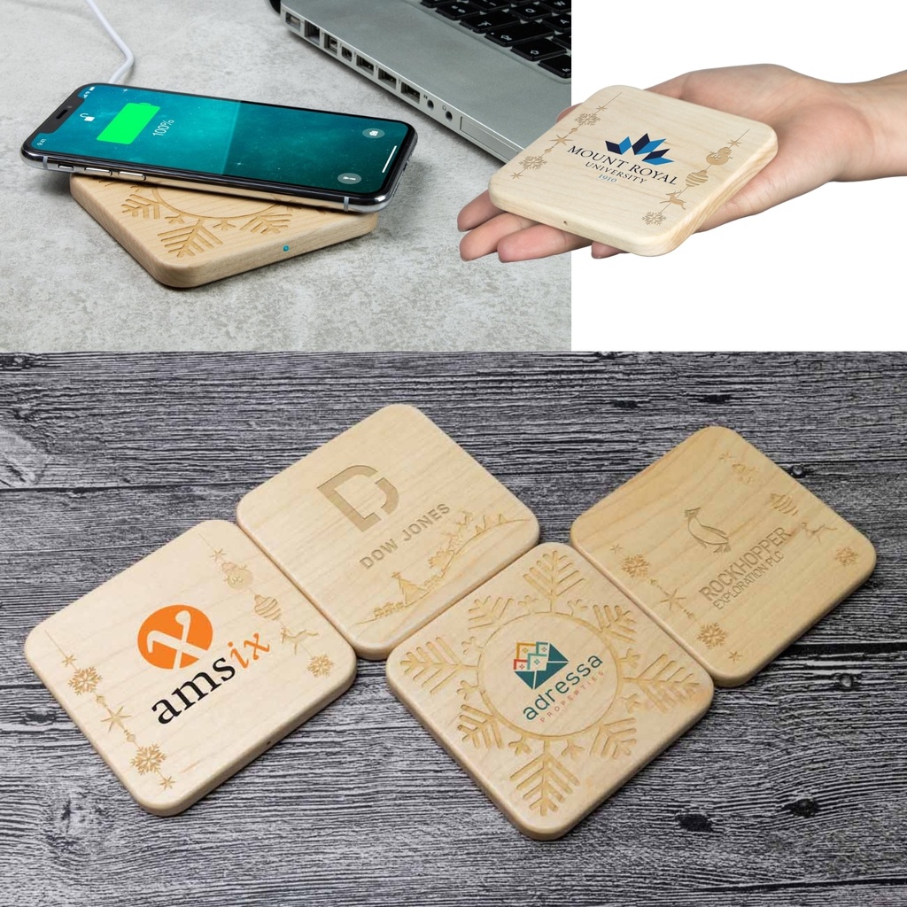 Bamboo Eco Qi Wireless Charger