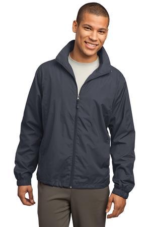 [520211] Sport-Tek Full-Zip Wind Jacket. JST70 (Black, XS)