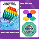 Pop It Fidget Toy - Octagon Full color. ST6003