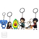 Full Color 3D Figure Keychain. KC3605