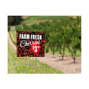 Large Corrugated Yard Sign - Full Color Printed. YS4889