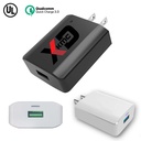 Rapid UL Listed USB Wall Charger - 18W. PWB8243
