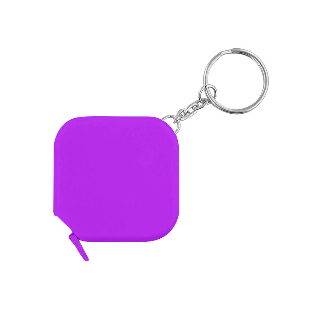 Tape Measure Keychain With Press Release. TM2143