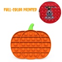 Thanksgiving Pumpkin - Pop It Fidget Toy Full color. ST6078