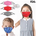 FDA Approved 4 Ply Sublimation Face Mask w/ Carbon Filter - Youth. CV2905