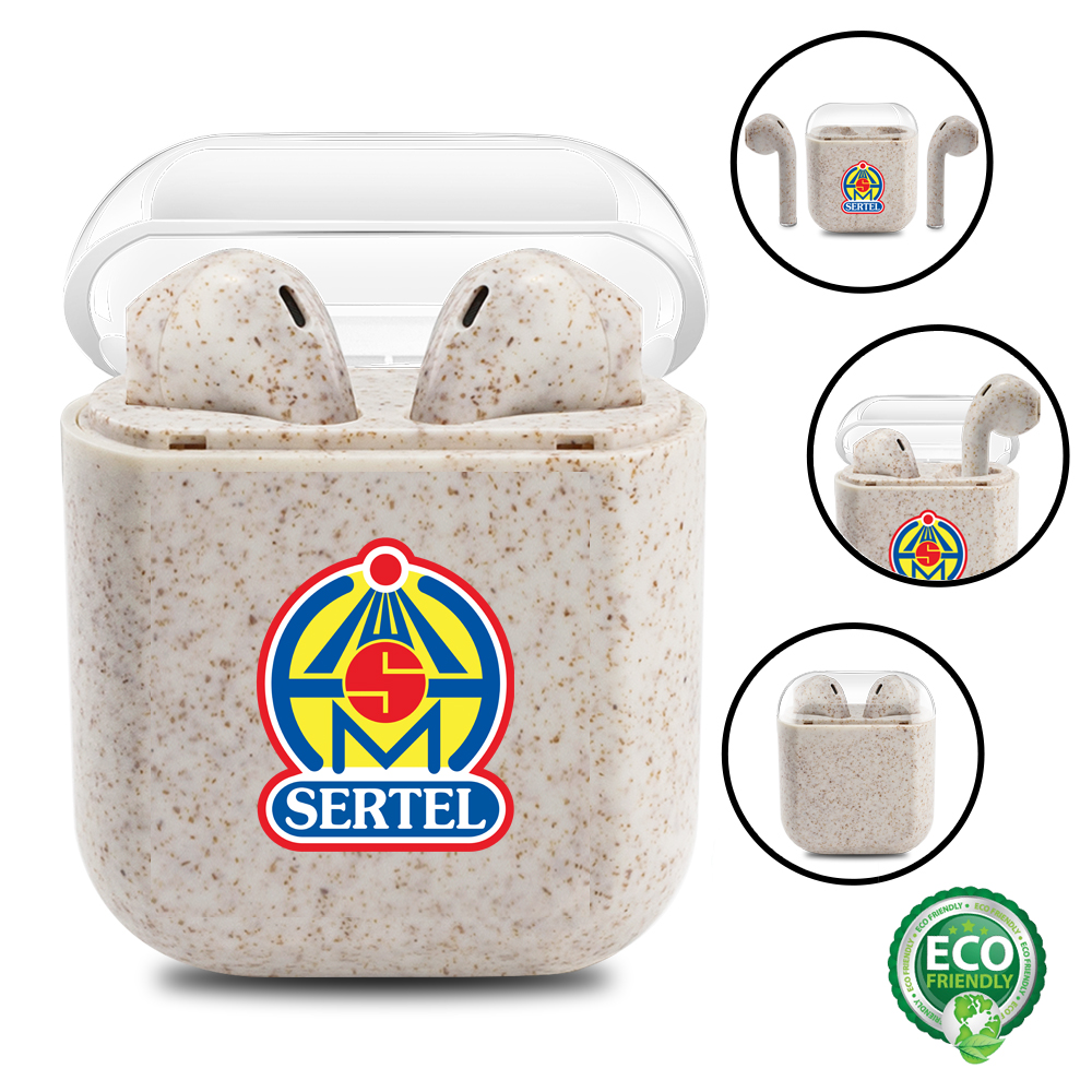 Full Color Eco-Friendly TWS Earbuds. PWB1348