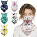 Full Color Gaiter Face Mask - Youth Size - w/ Ear Loops. CV7262