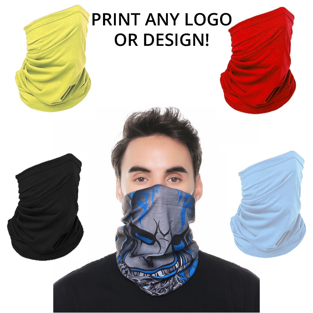 Full Color Neck Gaiter Face Bandana Mask. CV7265