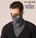 Full Color Neck Gaiter Face Mask - w/ Ear Loops. CV7282