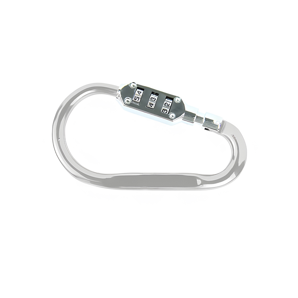 Metal Carabiner Digital Padlock. PL0772
