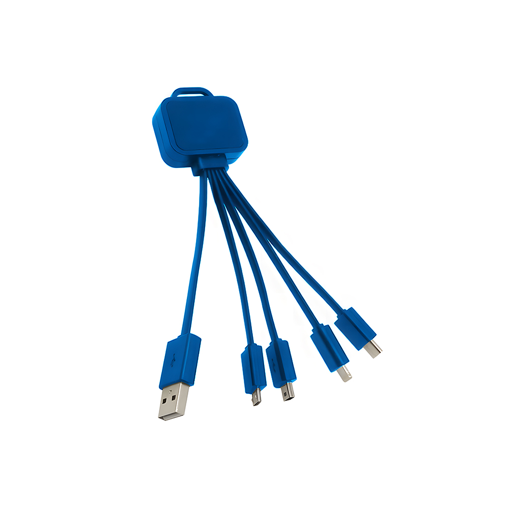 USB Universal Charging Cable LED Neon Light Logo - W/ Type C. AC7215