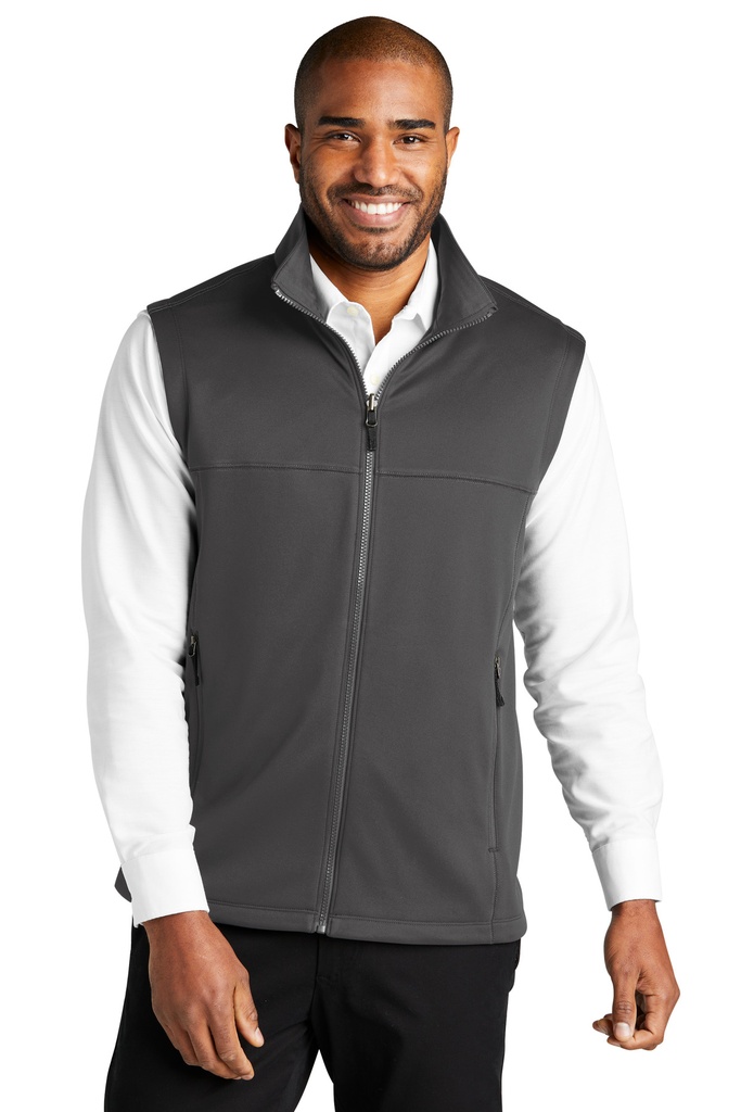 [1628571] Port Authority Collective Smooth Fleece Vest F906 (Graphite, XS)