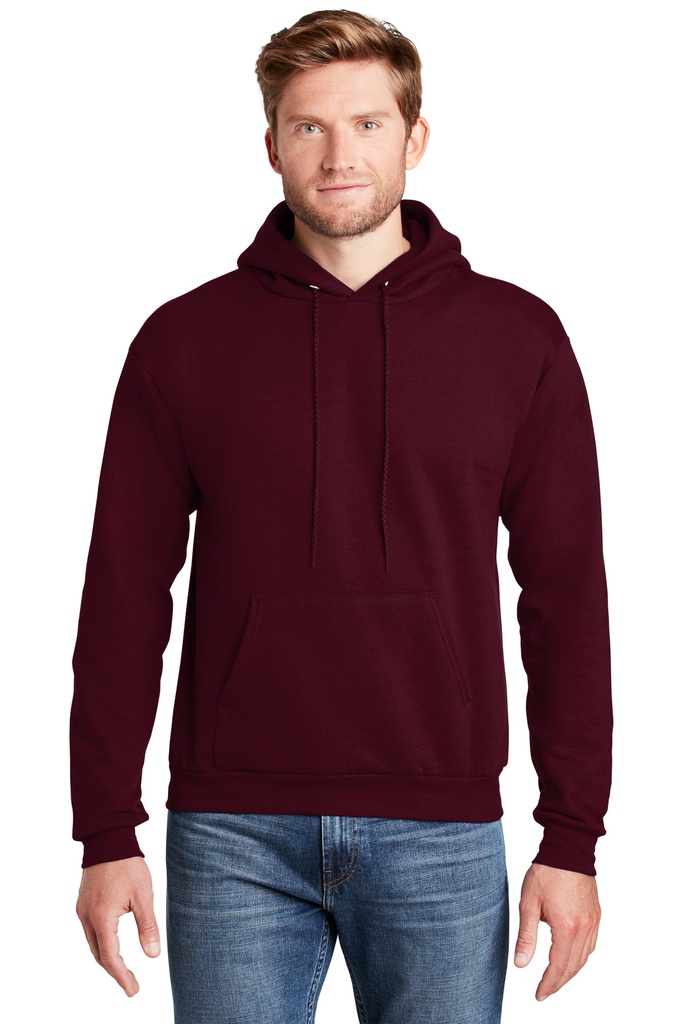[457982] Hanes EcoSmart - Pullover Hooded Sweatshirt. P170 (Maroon, S)