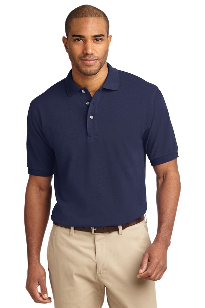 [92231] Port Authority Heavyweight Cotton Pique Polo. K420 (Navy, XS)