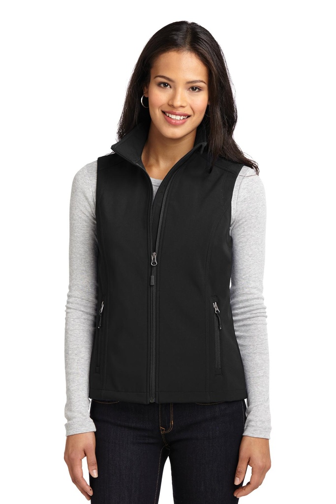 [913491] Port Authority Ladies Core Soft Shell Vest. L325 (Black, XS)