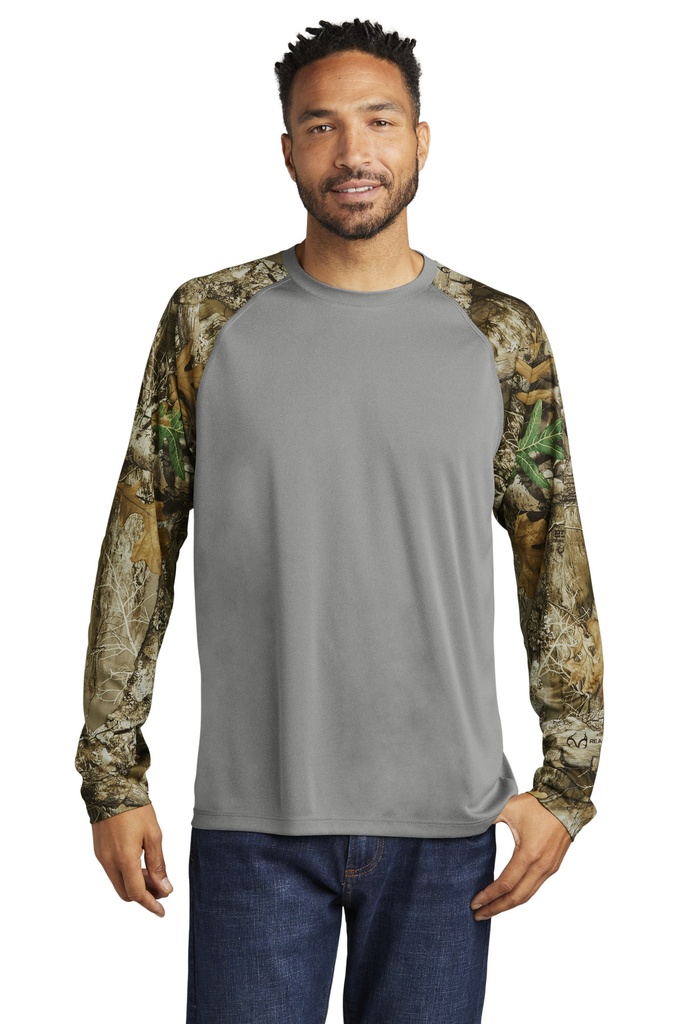 Russell Outdoors Realtree Colorblock Performance Long Sleeve Tee RU151LS