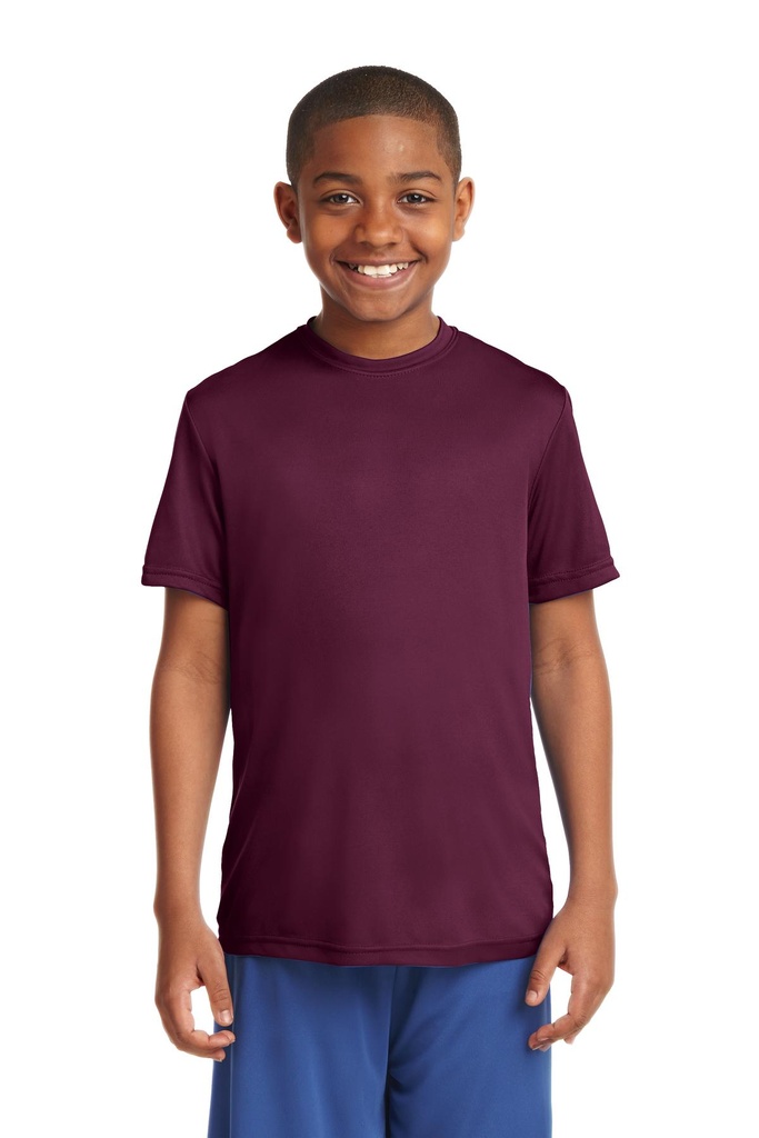 [610491] Sport-Tek Youth PosiCharge Competitor Tee. YST350 (Maroon, XS)