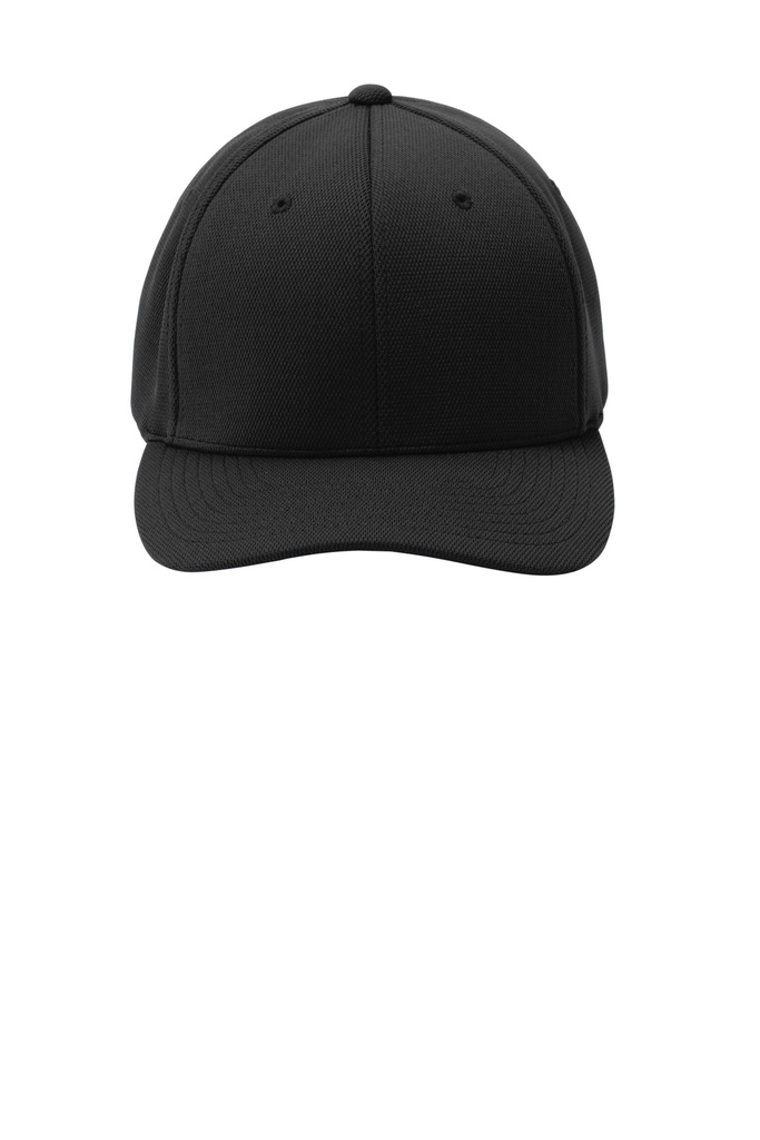 [880195] Sport-Tek Flexfit Cool & Dry Poly Block Mesh Cap. STC22 (Black)
