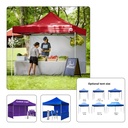 10' x 10' Canopy Tent - Vibrant Custom Design. TN9141