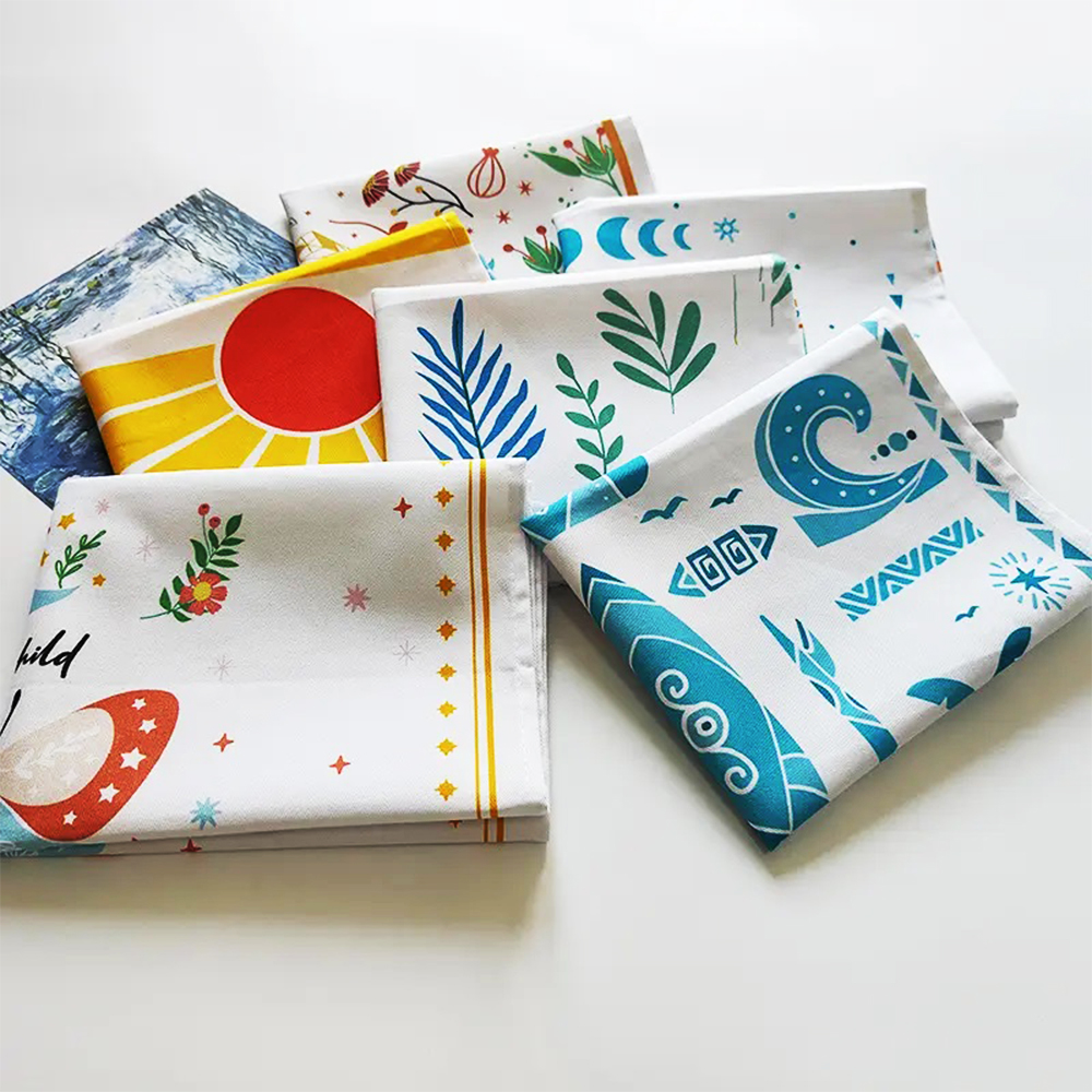 Cotton Kitchen Towel - Full Color 15.5" x 23.5"